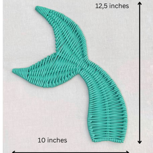 Ensemble de décoration murale en rotin naturel fait main de la meilleure qualité avec un design élégant pour chambre d'enfant par Rattan écologique au Vietnam - Product Image 5