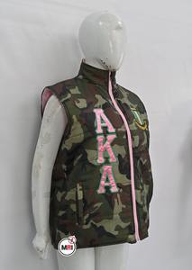 Gilet de broderie d'appliques personnalisées double face pour unisexe Logo OEM avec motifs de broderie personnalisés pour hommes - Product Image 6