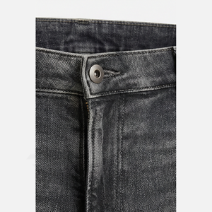 Pantalones Vaqueros Casuales de Otoño para Hombre, Diseño Simple, Color Gris Medio, Proveedor Mayorista - Product Image 4