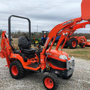 <b>For</b> BX25D <b>Walking</b> Tractor Loader Backhoe 25HP Diesel 2WD Gear Drive Farm Tractor with 4in1 Bucket and Gearbox - Product Image 1