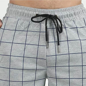 Pantalones cortos para hombre al por mayor con cordón personalizado de talla grande patrón sólido ecológico para uso informal hechos en Pakistán - Product Image 5
