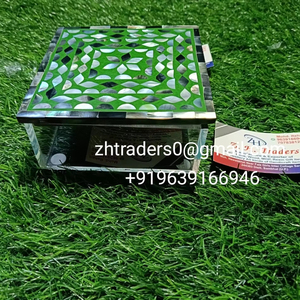 โถลูกอมอาราบิกที่มีฝาปิดไข่มุกสีรุ้งภาชนะอะคริลิคสุดหรูสำหรับจัดแสดงขนมหวานถั่วและบนโต๊ะ - Product Image 1