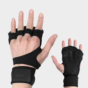 Guantes deportivos gaélicos de cuero con relleno de silicona y empuñaduras para uso deportivo - Product Image 1