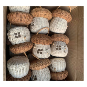 Árbol de Navidad natural hecho a mano de ratán para la decoración del hogar adornos navideños artesanía al por mayor 2024 - CARYLN - Product Image 1