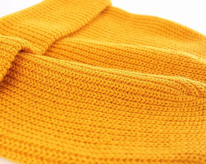 Gorro holgado de acrílico con puños de punto personalizado de alta calidad, ropa de calle, gorros con logotipo de etiqueta tejida privada, gorros de calavera de pescador - Product Image 5