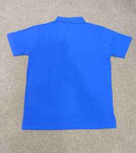 เสื้อโปโลแขนสั้นสำหรับผู้ชายสีล้วนใหม่ - Product Image 2