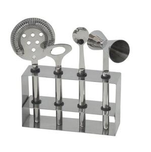 Juego de herramientas de barman ecológico de lujo moderno de acero inoxidable Kit de barman hecho a mano de alta calidad personalizado para fiesta de Bar en casa - Product Image 6