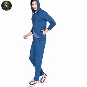 ชุดกีฬาผ้าฝ้ายโอเวอร์ไซส์สำหรับผู้ชายชุดวิ่งจ๊อกกิ้งมีฮู้ดโลโก้ออกแบบได้ตามต้องการ - Product Image 1