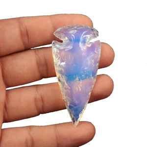 Wholesale Crystal Moon Handmade Carved Engraved Love <b>Mascot</b> Healing Crystals Gemstone for Sale - Product Image 4