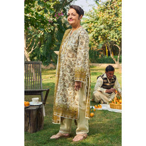 ชุดผ้าลอนพิมพ์ลาย 3 ชิ้น พร้อมผ้าคลุมไหล่ปักลาย สำหรับใส่ทุกวัน รุ่น CL-62052 คอลเลคชั่น B - Product Image 5