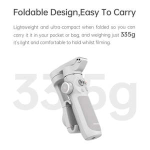 Estabilizador de teléfono inteligente <span class=keywords><strong>Feiyu</strong></span> VB4 Kit con seguimiento facial, luz de relleno, gimbal de 3 ejes, palo selfie integrado y seguimiento inteligente por IA. - Product Image 3