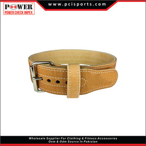 Ceinture de puissance d'haltérophilie en cuir avec logo personnalisé de haute qualité pour entraînement de fitness - Product Image 5