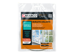 Guarnizione in PVC bianco 6mx9mm (Miarco 10761) - Product Image 1