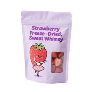 Pochette debout à finition mate avec fenêtre, fermeture éclair et encoche de déchirure pour les applications d'emballage de collations naturelles et d'aliments secs - Product Image 3