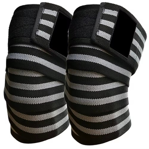 Rodilleras Elásticas Unisex de Grado Profesional para Levantadores de Pesas y Atletas - Alta Calidad, Compresión Ajustable y Alta Elasticidad - Product Image 1