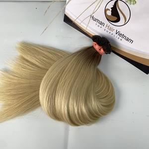 Pelo Humano de queratina prepegado de lujo, cabello Humano doble, venta al por mayor - Product Image 6