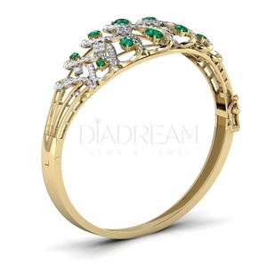 925 Sterling <b>Silver</b> Green Pear and round Diamond <b>Bracelet</b> 925 Sterling <b>Silver</b> <b>Charm</b> <b>Bracelet</b> for Women Perfect Gift for Women - Product Image 6