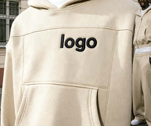 Ensemble sweat-shirt et pantalon de survêtement pour homme, imprimé personnalisé OEM, broderie, hiver, thermique, streetwear, lourd, ample, en polaire, surdimensionné, tricoté - Product Image 3