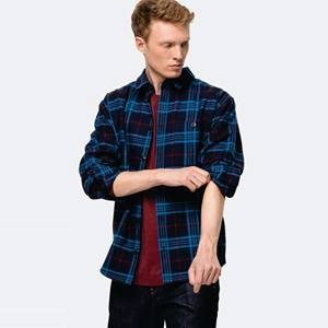 เสื้อเชิ้ตแขนยาวสำหรับผู้ชาย, เสื้อเชิ้ตผ้าฝ้ายยุทธวิธีเสื้อเชิ้ตลำลองกลางแจ้งสำหรับเครื่องแบบกีฬาเดินป่าปีนเขาล่าสัตว์ - Product Image 1