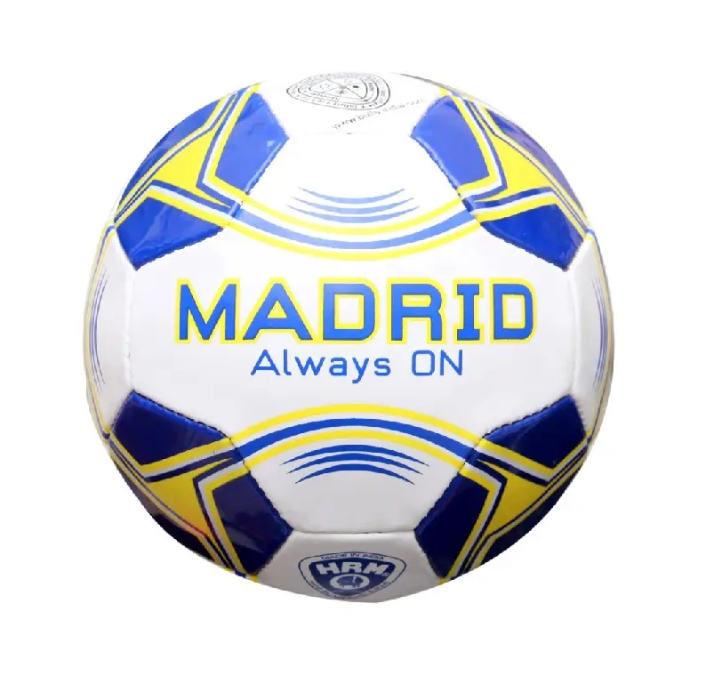 Швейный мяч для игры в футбол, размер 5, из ПВХ, доступен с коробкой или без, для профессиональных игроков по лучшей цене в Индии