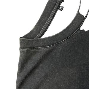 เสื้อยืดแขนยาวโอเวอร์ไซส์ลายวินเทจแบบย้อมสีเอซิด ดีไซน์ใหม่ล่าสุดจากดีไซเนอร์  รับสั่งทำสีและโลโก้  คอกลม ผ้าซาติน สำหรับผู้ชาย ขายส่ง - Product Image 5