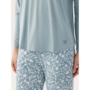 Ensemble de détente pour femme haut de gamme personnalisé, robe en bambou tricoté doux, taille élastique avec cordon de serrage, personnalisable XS, durable, ODM - Product Image 3