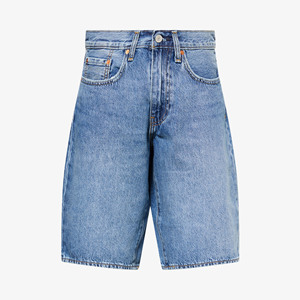 Shorts in Denim Premium da Donna Estivi, Design alla Moda Personalizzato con Strappi e Effetto Consumato, Lavaggio Ecologico, Comodi Stile Boyfriend - Product Image 6