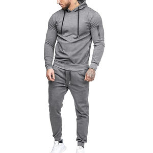 Survêtements pour hommes, ensembles 2 pièces, tenues décontractées à manches longues, vêtements de sport pour le jogging et le sport - Product Image 2
