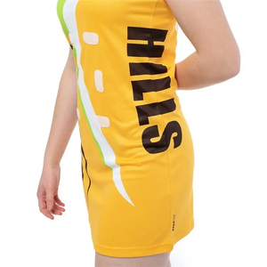 Custom Sublimated Netball Dresses for Women Breathable 220G Polyester OEM Team Uniforms Quick Dry Sportswear - Product Image 3