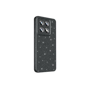 Coque de protection arrière en silicone de luxe avec paillettes pour Xiaomi 14T Pro, finition électroplaquée, matériau en silicone souple, style INS - Product Image 2