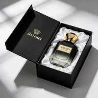 Flacon de parfum en verre de qualité supérieure OEM/ODM 30ml/50ml Flacons de parfum personnalisés transparents avec boîte