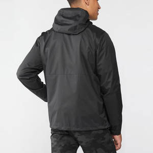 Wholesale <b>Mens</b> 100%Nylon Packable Custom Logo Waterproof <b>Jacket</b> <b>Light</b> Weight Rain <b>Jacket</b> - Product Image 4