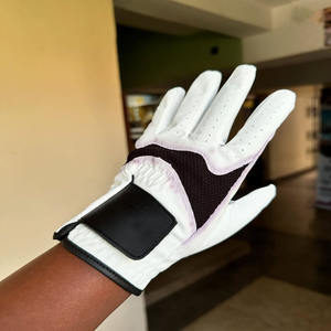 Fabricant de gants de golf en cuir d'agneau PU personnalisés pour hommes, respirants et antidérapants, gants de sport pour gauchers et droitiers, lot unique - Product Image 6