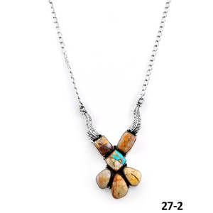 Collier en argent sterling et turquoise multicolore de style sud-ouest, design classique géométrique et bohème, perles en alliage, chaînes, cadeau - Product Image 5