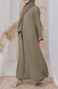 Abayas entièrement personnalisées pour femmes, prix de gros, nouveau design, vêtements islamiques pour femmes, robe musulmane Abaya en gros - Product Image 2