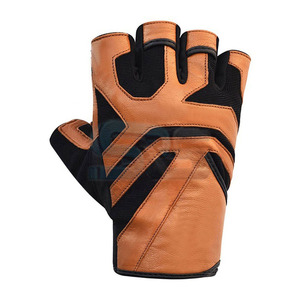 Venta al por mayor de guantes de gimnasio personalizados antideslizante pantalla táctil guantes de levantamiento de pesas entrenamiento guantes de medio dedo deportes al aire libre - Product Image 3