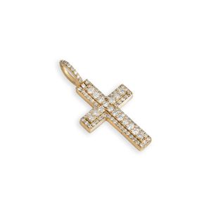 Classique Croix Style S925 Argent Moissanite Diamant Pendentif Bijoux Élégants Pour Cadeaux Religieux - Product Image 6