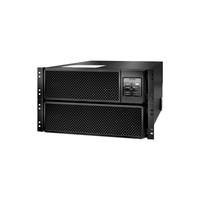 SRT8KRMXLT Sistema de Alimentación UPS de 8kVA/8kW para Montaje en Rack, para Centros de Datos, Salas de Servidores, Racks de Red, Color Negro