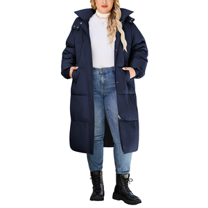 Veste matelassée personnalisée avec logo pour femme, respirante, style tendance, confortable, coupe facile, nouveau design. - Product Image 3