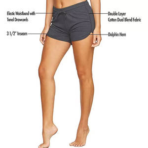 กางเกงวอร์มขาสั้นแบบสั่งตัดสำหรับผู้หญิง,กางเกงยกบั้นท้ายระบายอากาศได้ดีแห้งเร็วใหม่ฤดูร้อนปี2023 - Product Image 5