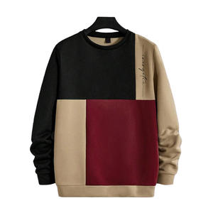 Custom Unisex Plain Crewneck Sweatshirt Embroidery Printing logo High Quality Cotton Crewneck Sweatshirt - Product Image 1