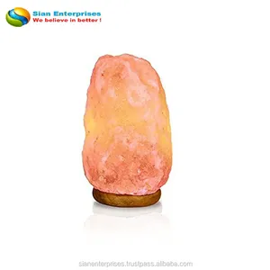 Sian Enterprises Lampe au sel de thérapie aromatique naturelle Style himalayen sculpté pour la décoration de la maison Feng Shui - Product Image 4