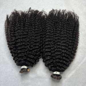 La plus haute qualité Kinky Curly 100% Perruques de cheveux humains vietnamiens en vrac 100 grammes longue durée Double dessiné par le fournisseur Cloudyhair - Product Image 2