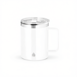 Tazza Termica Ecologica Hital in Acciaio Riciclato, Bicchiere in Acciaio Inossidabile, Gadget - Product Image 2