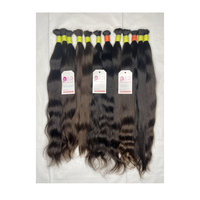 Cheveux vierges indiens de qualité supérieure en vrac, 100% non traités, cuticules intactes, cheveux d'un seul donneur, blonds
