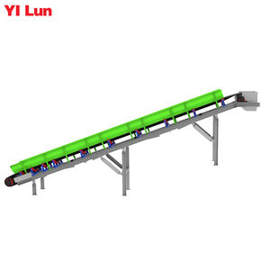 Tekerlekler esnek kargo taşıma ile küçük taşınabilir bant konveyör - Product Image 3