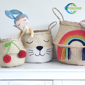 Dévoiler la beauté de la nature: Explorez l'art des paniers de ventre de mer vietnamiens pour un rangement élégant - Product Image 3