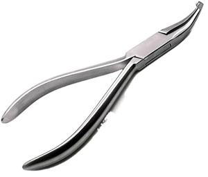 Instrumentos dentales de ortodoncia manuales, alicates de formación de arco lingual de acero reutilizables - Product Image 1