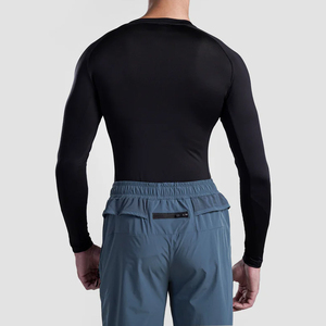 <b>Men's</b> Sports Active Running Long Sleeve Rash Guard Pants <b>Shirts</b> Rash Guard Quick Dry Training <b>Compression</b> <b>Shirts</b> - Product Image 2