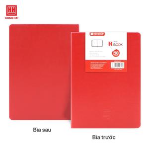 Carnet en cuir imprimé H-book, fabrication OEM au Vietnam, format A5, reliure cousue, rechargeable, 200 pages, 70g/m², cadeau d'affaires - Product Image 1